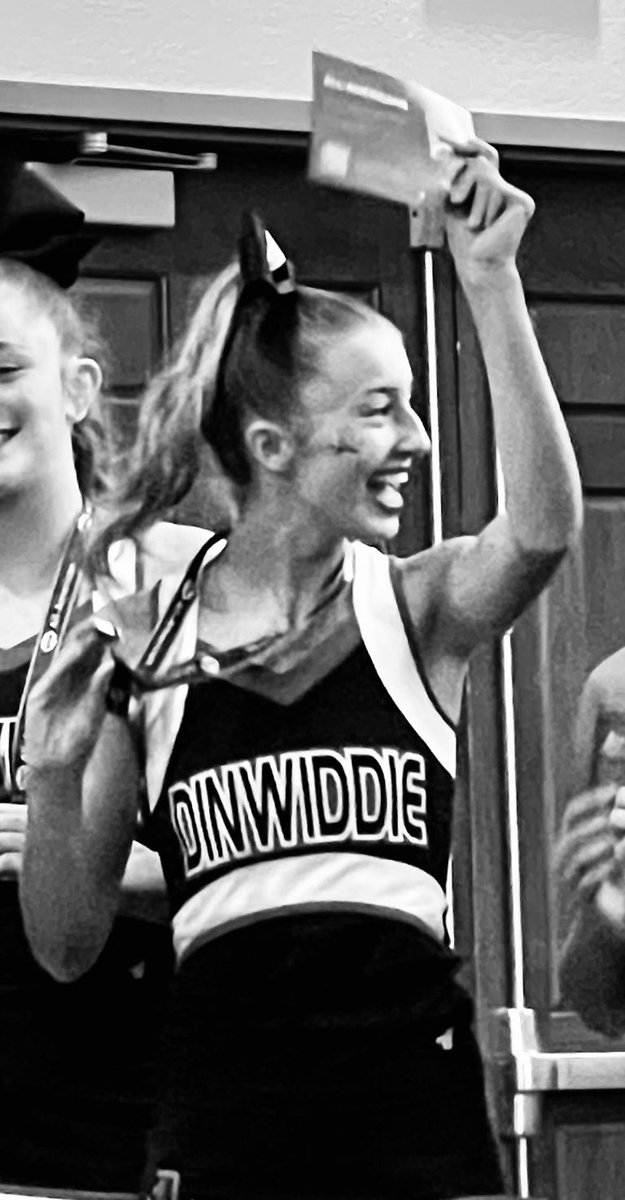 KaePartin's tweet photo. This girl loves her team and school so much! Today she was named All American at UCA cheer camp! Way to rep #thecounty Langston!! #GoGenerals https://t.co/WqHUkcFtMr