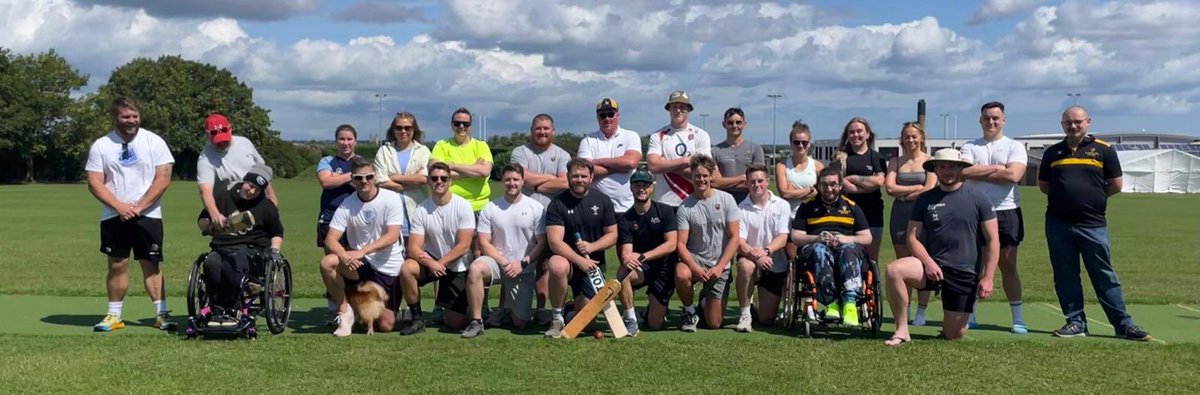 Yesterday, 1st, 2nd, 3rd XV, Canterbury Women and representatives from the Hellfire team all took part in a cricket match to raise funds for our Hellfire Wheelchair rugby section. A fantastic day raised £260.