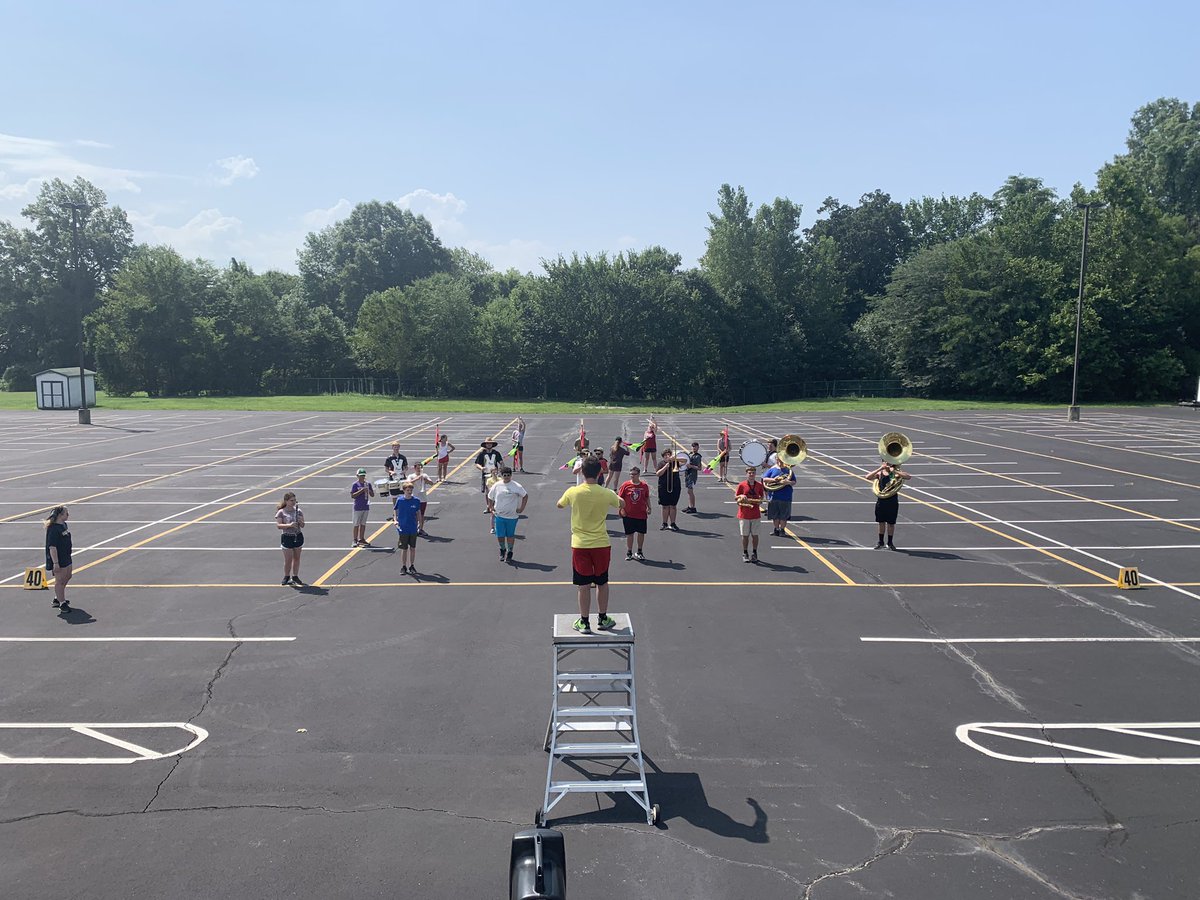 NCaseBand's tweet photo. I’m very proud of each student &amp; staff member for their efforts these two weeks! It has been a MARATHON and I’ve seen so much growth in our band during this camp. Here is a brief look into Band Camp 2023: Facebook has the full story! https://t.co/hy4Flnl6Hm