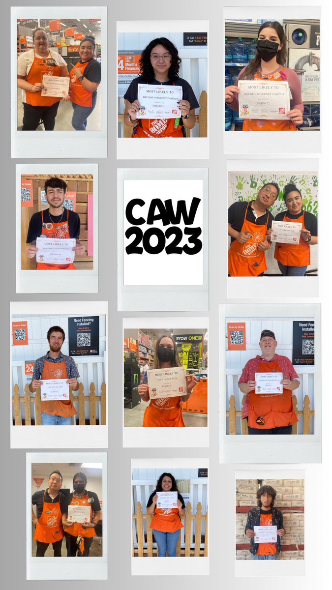 As Cashier Appreciation Week Comes To An End, We Ended It By Giving Some Of Our Associates Most Likely Awards. I Had Lots Of Fun All Week Celebrating Our Associates, And I Want To End The Festivities By Giving A Huge Shoutout To All Of Them For All Of Their Hard Work. #CAW2023