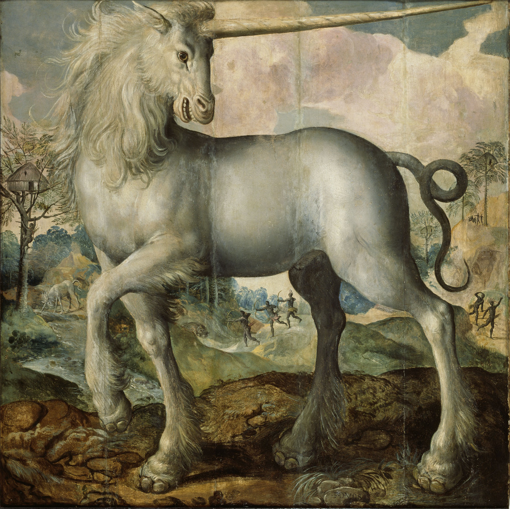 Unicorn, 1572 🎨 Maerten de Vos (Flemish, 1532 - 1603)