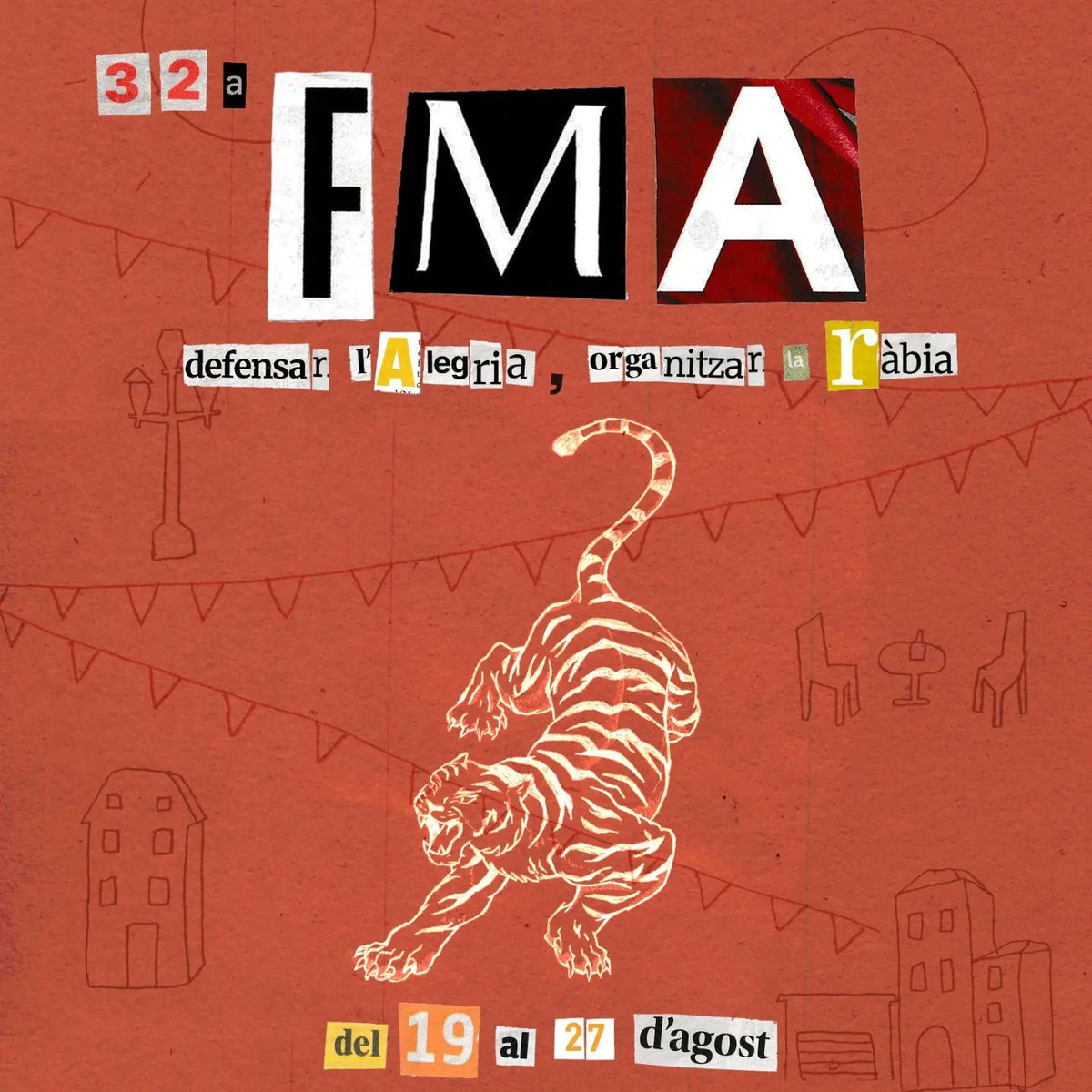 JA TENIM EL CARTELL SENCER DE LA 32a FMA!!!😍🔥

Del 19 al 27 d'agost tornarem a fer vibrar la Terrasseta, el parc de la Seu i Puigmercadal!!🤟🏼💥

✨ Agafeu agendes 📆, que ja teniu tots els actes, dies i horaris perquè no se us escapi cap detall!✨

Tota la info 👇👇👇