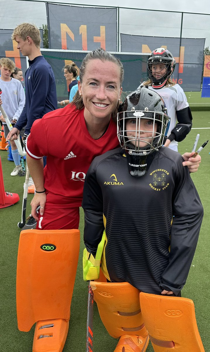 jamiebrookes's tweet photo. Astounding day, great coaches, great fun, fabulous atmosphere. Next year we might also get the weather 🥳 ☔️ 
Thank you @MaddieHinch @mh1_coaching we will definitely see you again https://t.co/gFtcq5FhKL