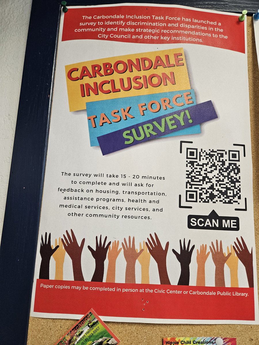 ThomasG4610's tweet photo. @EmeraldRobinson I'm in a liberal Illinois college town. This was posted on a bulletin board. Carbondale Inclusion TASK FORCE- very Mao like. https://t.co/i10DlqjXtQ