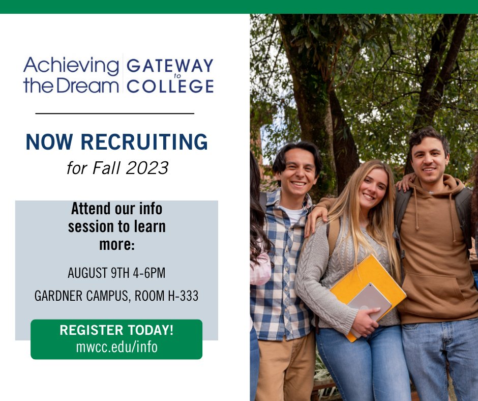If you haven’t earned a high school diploma and are between ages 16 - 21, this program is for you!

The main requirement? That you're willing to work to be a successful college student! This opportunity is available to any MA resident.

📅 Register here! ow.ly/yE9B50OGCuC