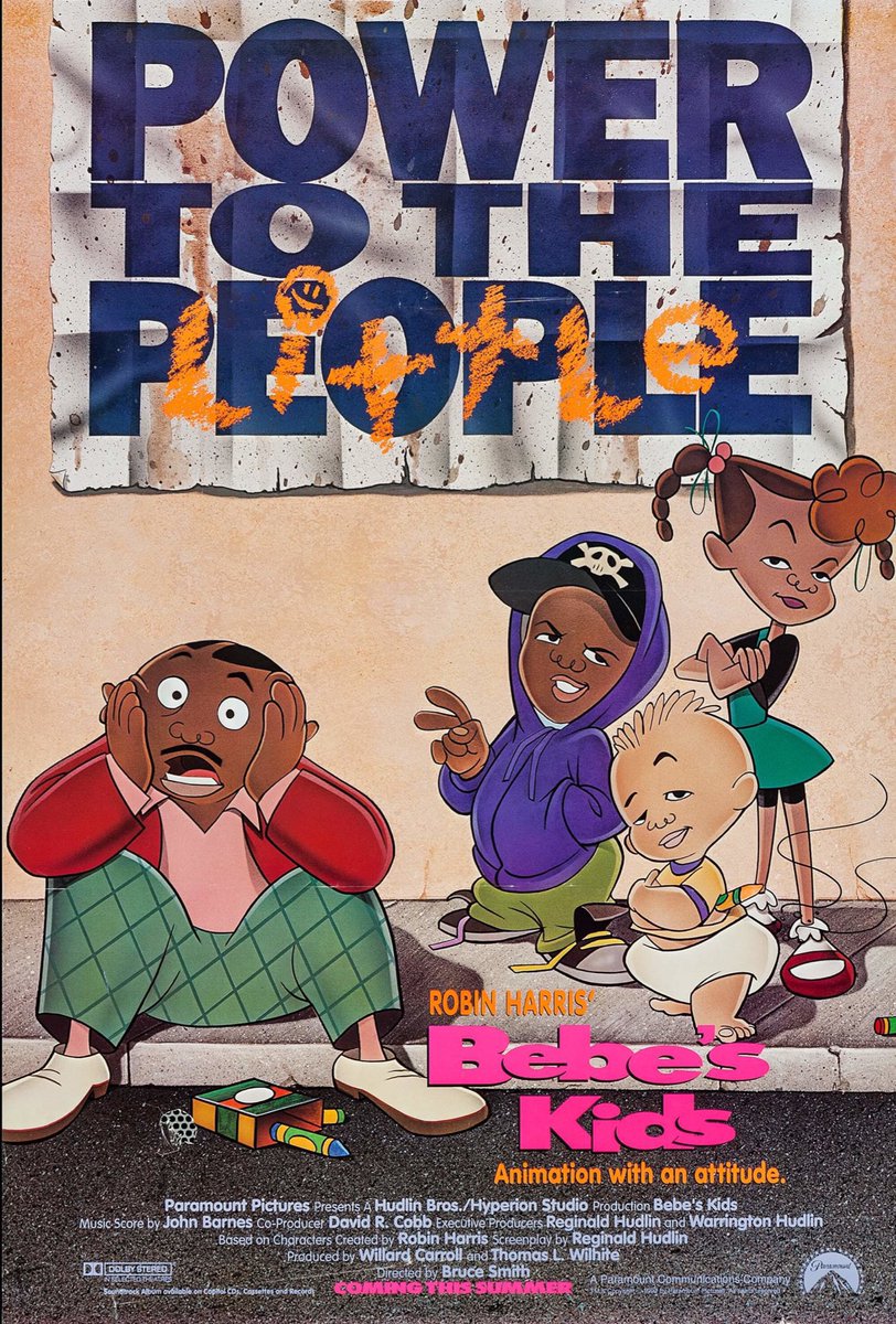 AuxGod_'s tweet photo. 31 years ago today, “Bebe’s Kids” premiered in theaters grossing $8M at box offices 📈 https://t.co/KSWxZUdsLm