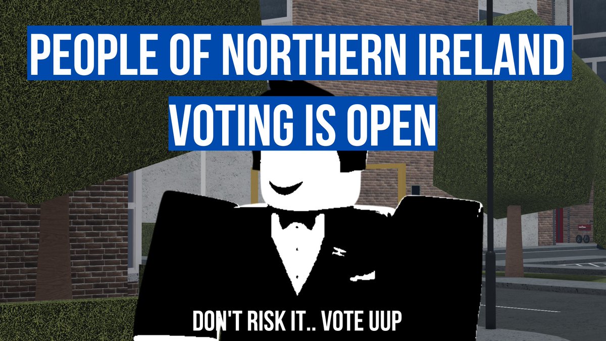 Voting is open in Northern Ireland. Vote for the Ulster Unionist Party for a high growth, stable, and prosperous Northern Ireland.

We must fix DUP and Labour's mistakes, you MUST vote UUP to save the nation.

Time for you to decide: 2 more months of chaos or a fresh rebuild.