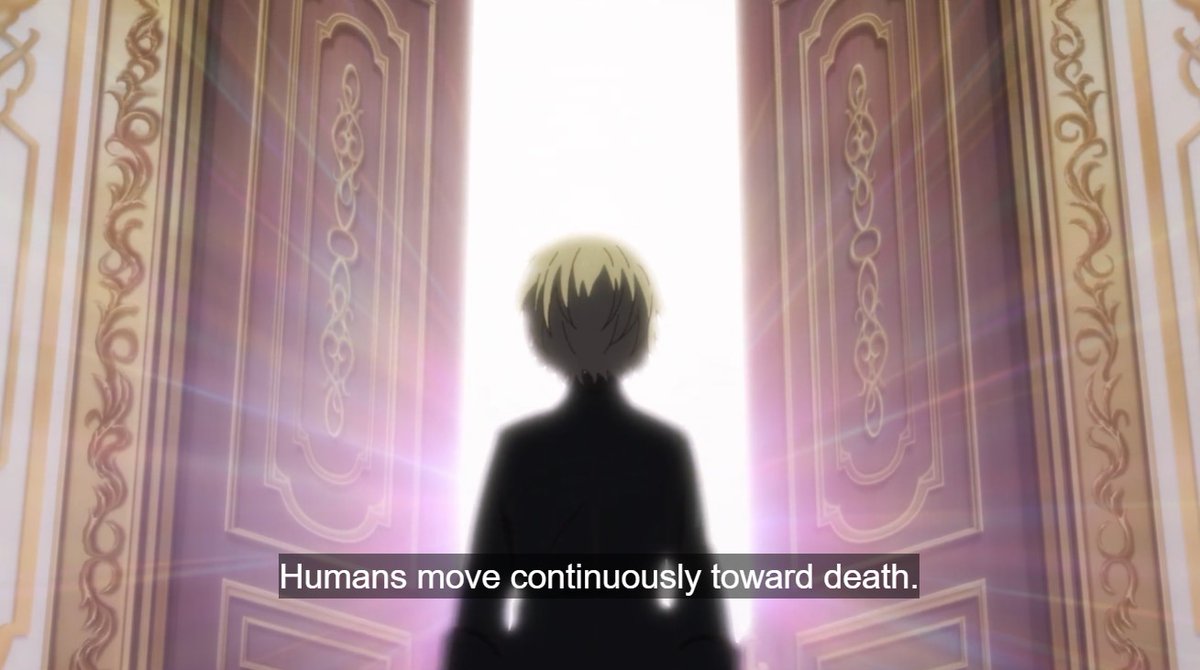 TheseAnimeLines's tweet photo. Humans move continuously toward death. Your majesty has experience death once already. I am certain your majesty will live this second life even better.
~ De Medicis Farma || Parallel World Pharmacy
#Anime #AnimeQuotes #Quotes #QuotesDaily #AniTwt #ParallelWorldPharmacy #Life https://t.co/dVSJNEdmXN