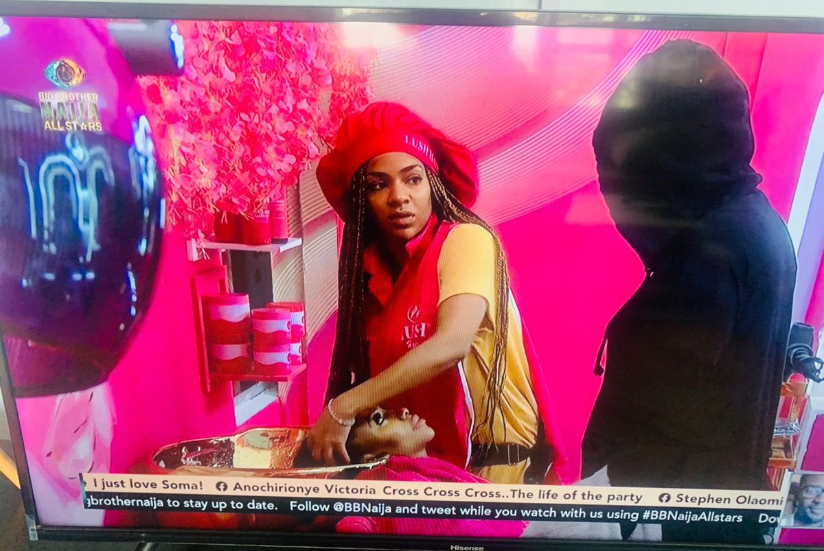 The Lush hair salon in the BBNaija is so fineeee😍 #BBNaijaXLushHair