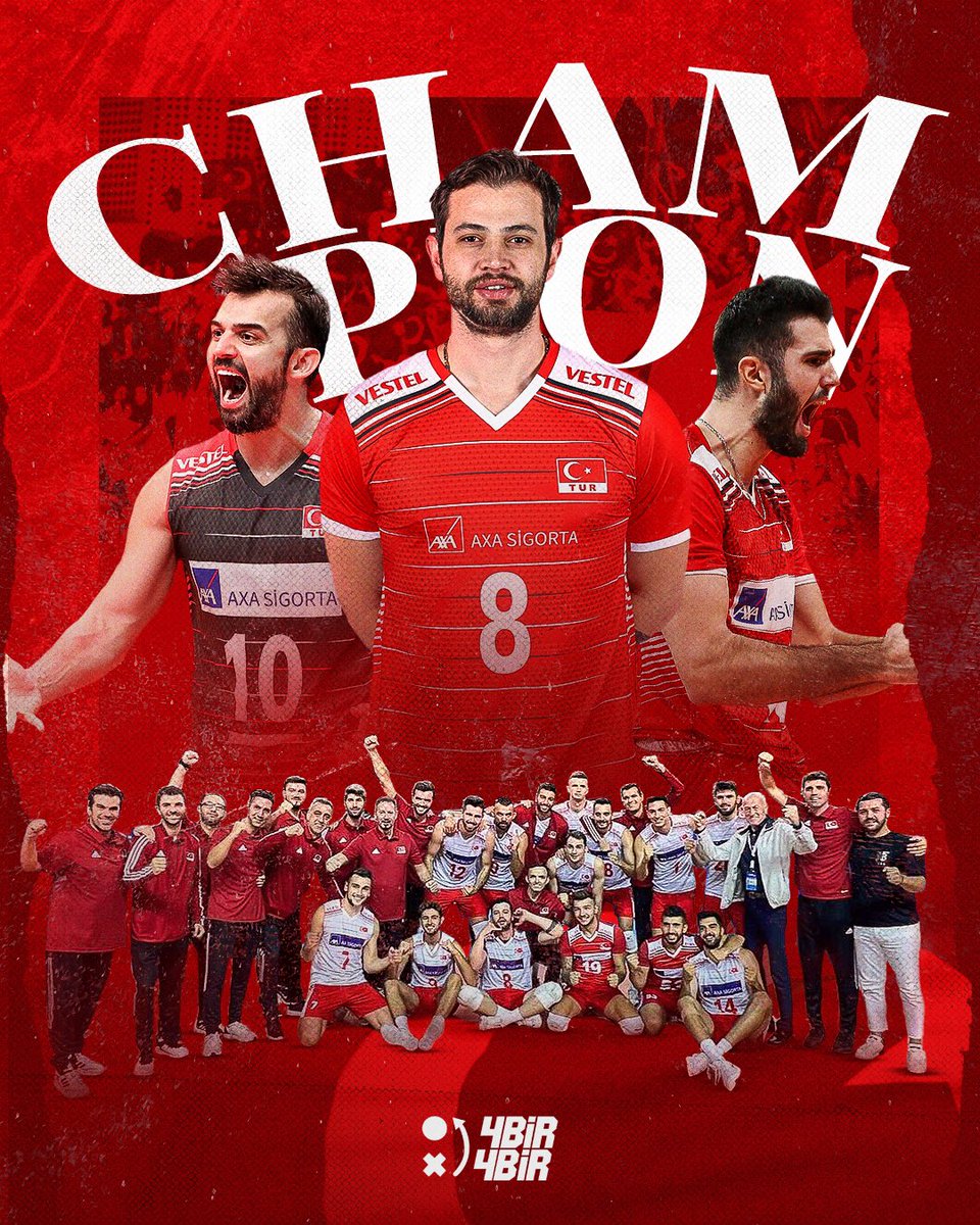 🏆 ŞAMPİYONUZ! ŞAMPİYONUZ! ŞAMPİYONUZ!

🇹🇷 Filenin Efeleri, FIVB Challenger Kupası finalinde Katar’ı 3-2 mağlup etti.

🤩 2024 VNL’de yer almaya hak kazandık.