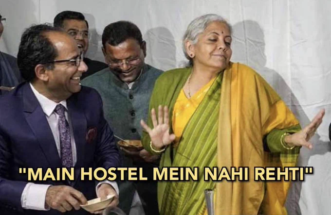 wiseadvicesumit's tweet photo. 𝗕𝗥𝗘𝗔𝗞𝗜𝗡𝗚 🚨: Rent on hostel stays, and PG accommodations will now attract 𝟭𝟮% 𝗚𝗦𝗧.

I don't see how this is helping the youth. Making education more difficult?

Meanwhile Sitharaman be like: https://t.co/e4lqMgi4Vv