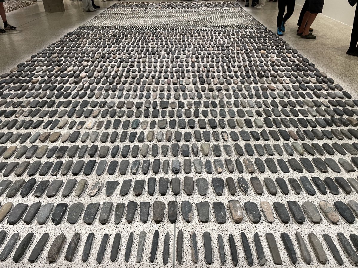 Astonishing collection of >4000 Neolithic artefacts that artist Ai WeiWei collected from street markets in China ⁦<a href="/DesignMuseum/">the Design Museum</a>⁩