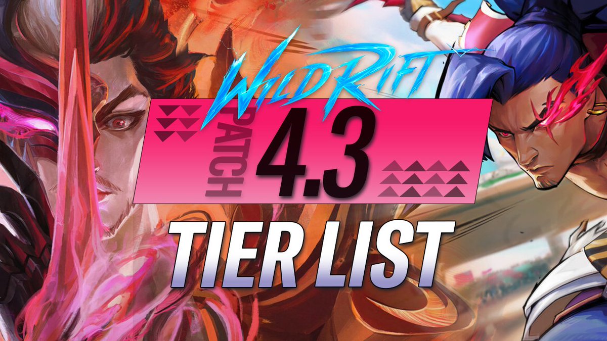 We've hidden 2 Skincodes in our newest Tier List Video for #WildRift 

WATCH HERE 👇

youtube.com/watch?v=Jlzo6X…