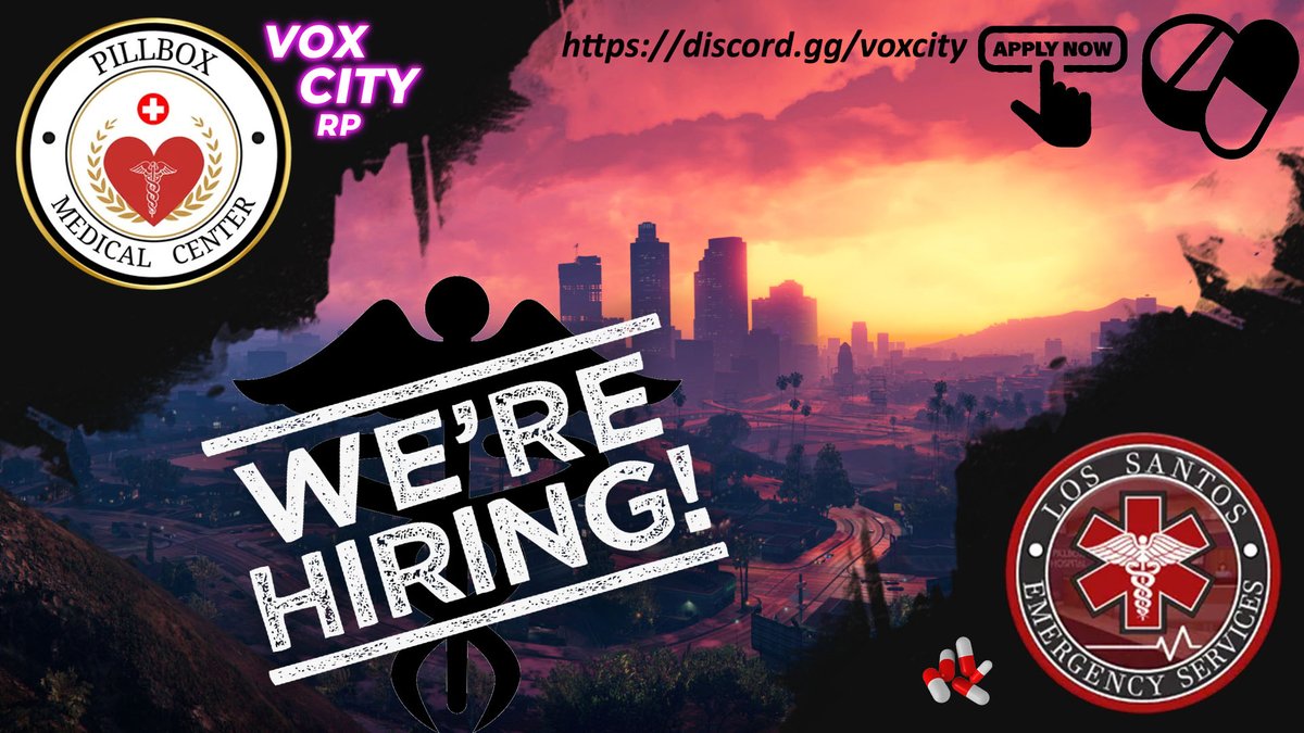 voxcityrp's tweet photo. Attention revamp of 1.0 is just around the corner! Please join us on the 2nd of August 8:30 pm cst for an update from the team as to all the amazing things they have been working on, here is a sneakpeak. https://t.co/6Pqgdb4ImU We are hiring for EMS and PD! https://t.co/AgfCXl8Tcp