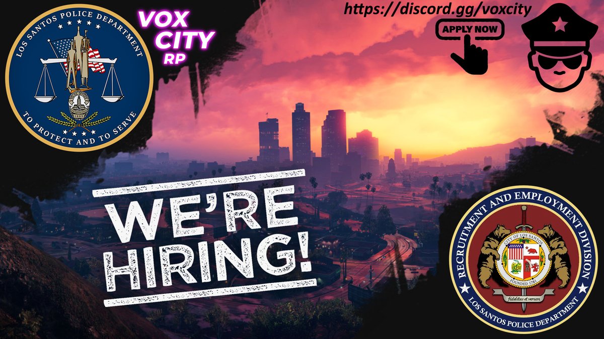 voxcityrp's tweet photo. Attention revamp of 1.0 is just around the corner! Please join us on the 2nd of August 8:30 pm cst for an update from the team as to all the amazing things they have been working on, here is a sneakpeak. https://t.co/6Pqgdb4ImU We are hiring for EMS and PD! https://t.co/AgfCXl8Tcp