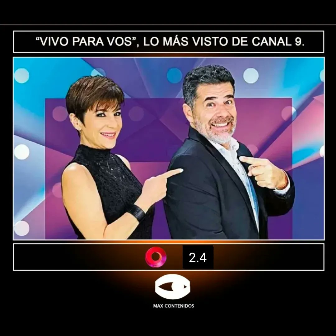#VivoParaVos, lo más visto de <a href="/canal9oficial/">El Nueve</a> con 2.4