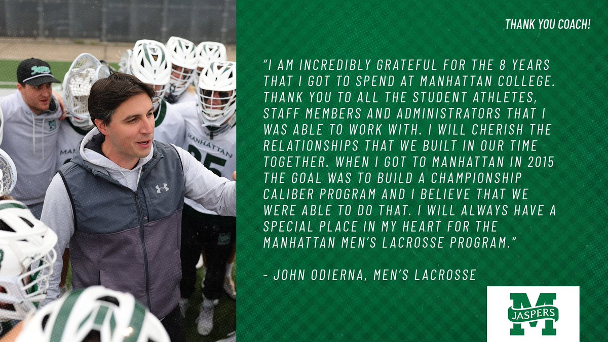 Thank You, <a href="/JohnOdierna/">John Odierna</a>!