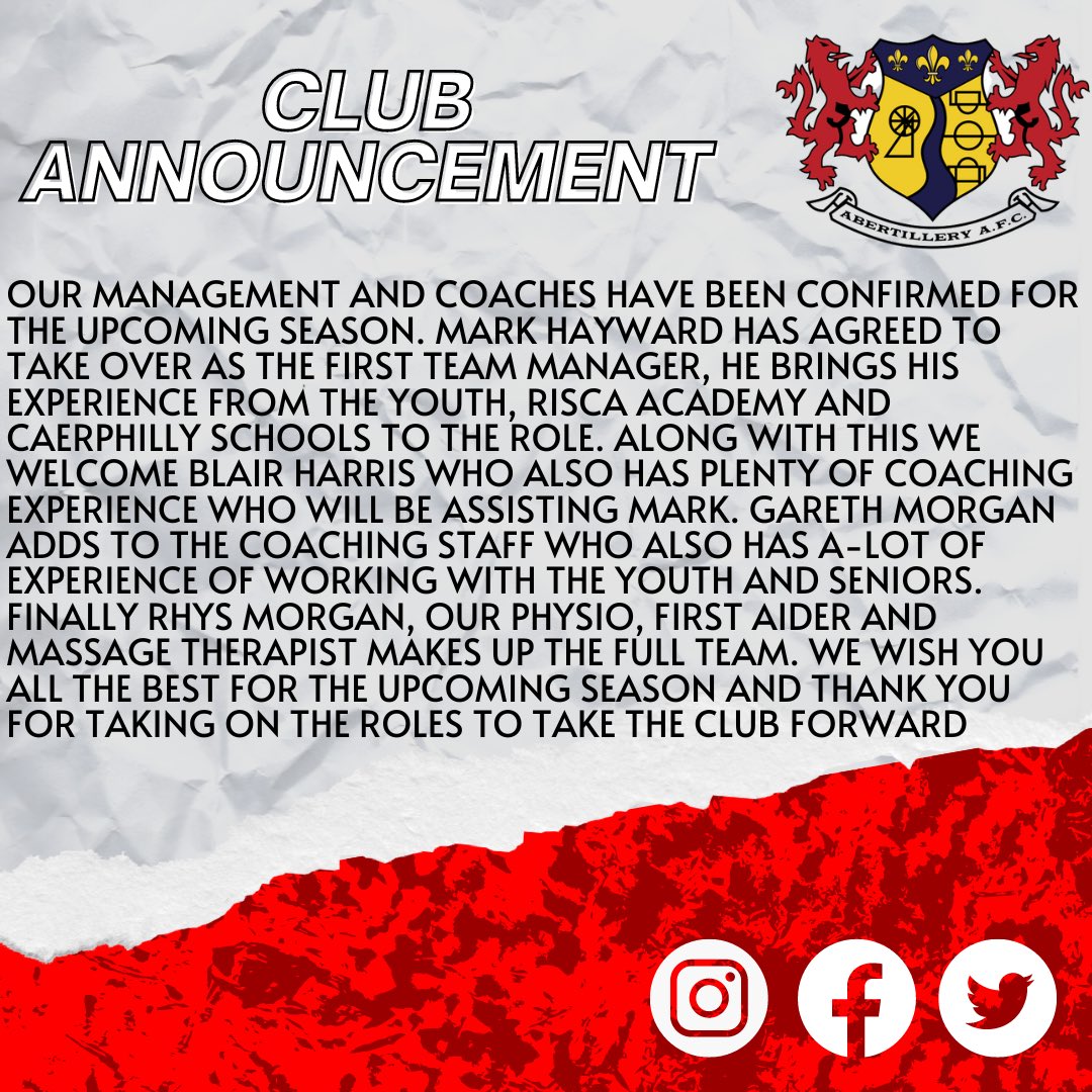 Abertillery Excelsiors AFC tweet media