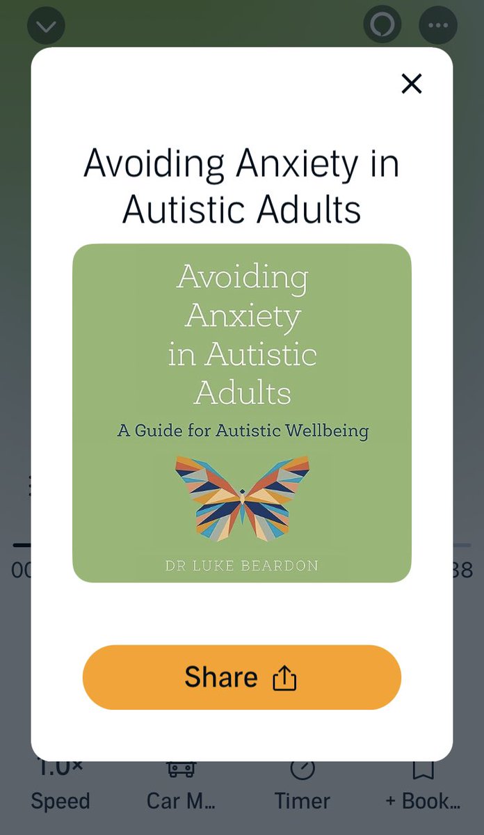 AnnaVoight's tweet image. Takeaways from “Avoiding Anxiety in Autistic Adults” by @SheffieldLuke.

EXCEPTIONAL book!

Available on @audible_com 

#actuallyautistic 
#neuroinclusion 
#disabilitypridemonth 
#disabilityinclusion