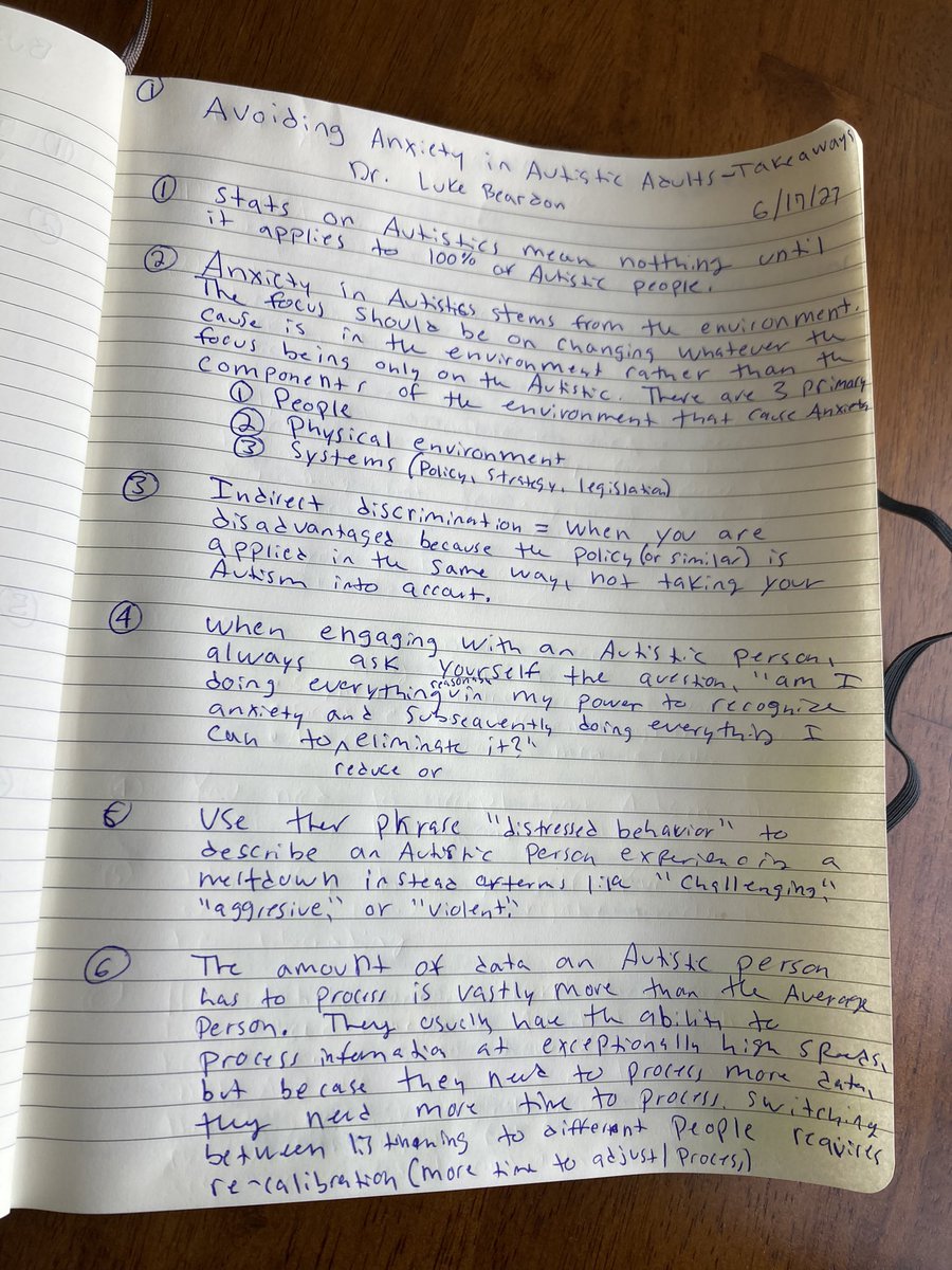 AnnaVoight's tweet image. Takeaways from “Avoiding Anxiety in Autistic Adults” by @SheffieldLuke.

EXCEPTIONAL book!

Available on @audible_com 

#actuallyautistic 
#neuroinclusion 
#disabilitypridemonth 
#disabilityinclusion