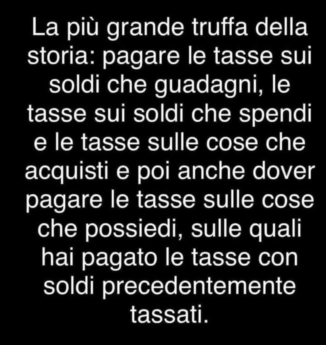 La vera truffa è…