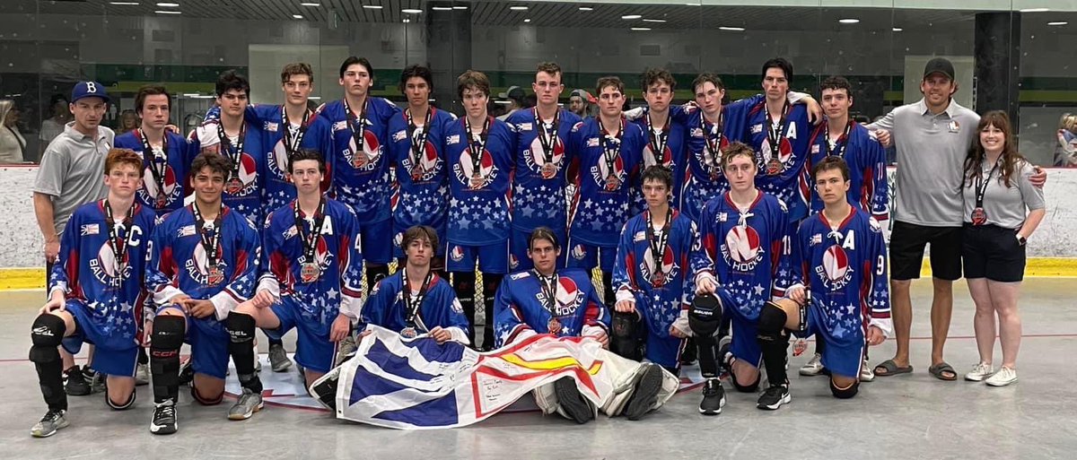 Congratulations @JabezSeymour and his NL teammates on placing second in Tier A of the U17 ball hockey nationals. Tough 1-0 loss in the championship vs BC.