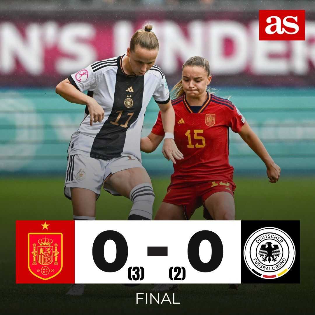 🇪🇸 ¡FINAAAAAAAAL! ¡España vence a Alemania en los penaltis y se proclama CAMPEONA DE EUROPA Sub-19!

🏆 #U19WEURO
🔗  acortar.link/YvX0Ut
