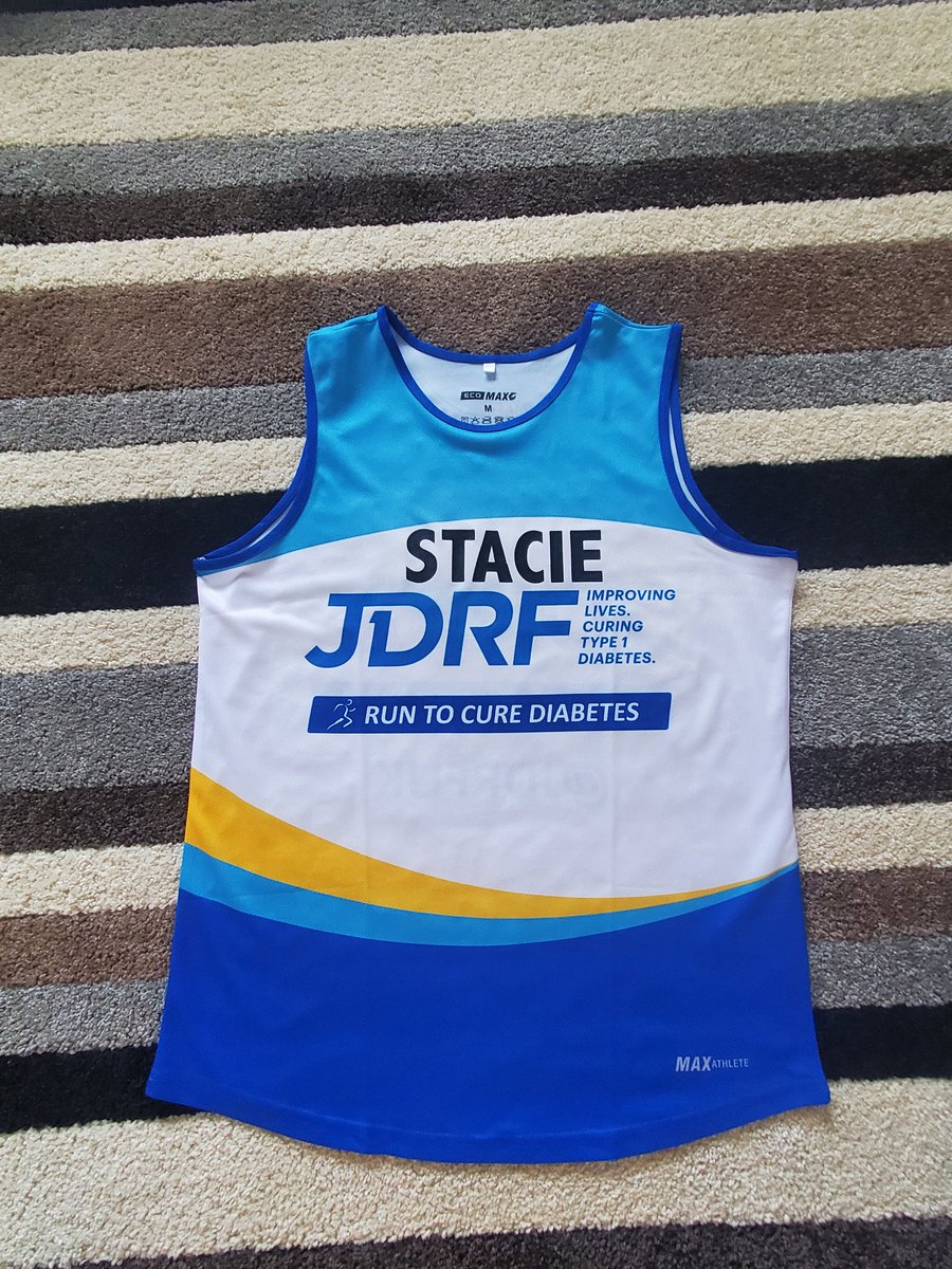 staceb1's tweet photo. My vest arrived on Friday &amp; 6 weeks today I'll be running #GreatNorthRun for @JDRFUK. Eek! Did a longer run today to get the mileage up. #gnr2023 #type1diabetes #JDRFUK
https://t.co/wpblmaRerh https://t.co/PVuB3cW7nh