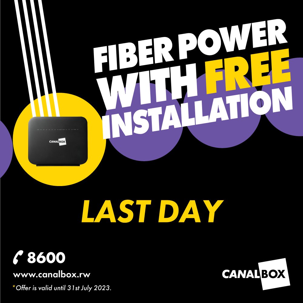 It's not too late!! Don't miss a chance to get FREE INSTALLATION, when you subscribe to #FiberPower TODAY! 

Call 8600 and get connected!