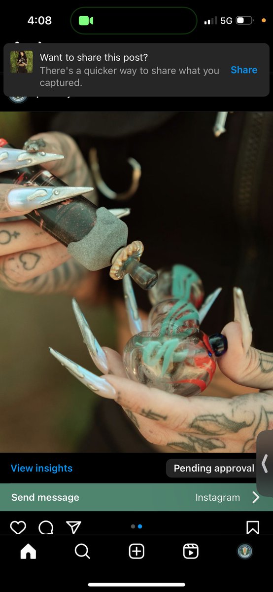 PackerJawn's tweet image. Mushy Glass #mushroom #packerjawn 

It seems we’ve been getting censored for our art on iG! Check our posts on iG to claim a custom Packer Jawn or enter a auction! Eventually switching to X for good!

🔥 @_AngelaMazzanti 🔥 
#glass #art #cannabisculture #420friendly #glassart