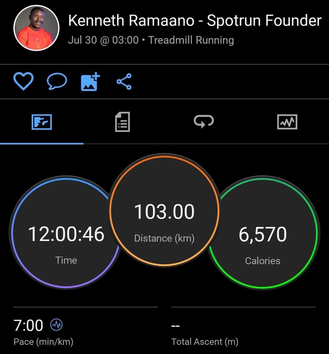 kenny_ramaano's tweet photo. In short..... How it went is coming.. Big thanks to @dkms_africa and @RunningWithTum1... #spotrun_rsa #RWSACxDKMSAfrica #runningwithtumisole #dkmsambassador #dkmserveslife https://t.co/xtLaBsqTYp