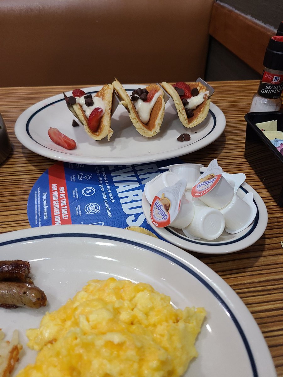 IHOP embracing the LAi creed. Taco baco!