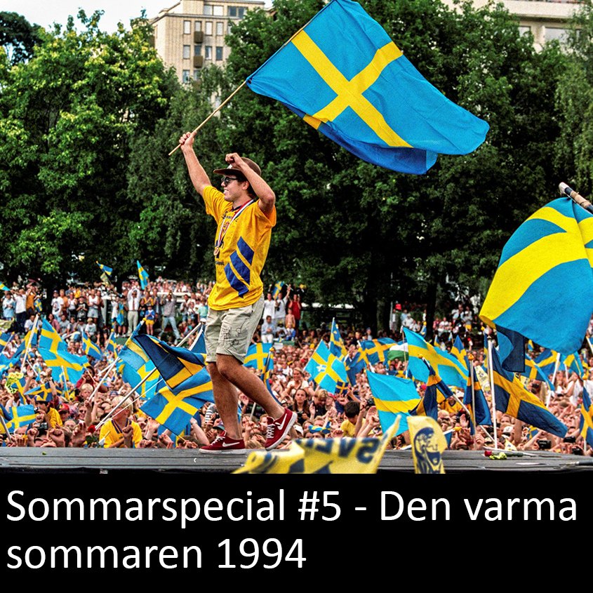 Veckans <a href="/kungarochkrig/">🇸🇪🇺🇦 Kungar och krig</a> är något alldeles extra - <a href="/maxelson/">Mattias Axelsson</a> och @GustavBrinck går bananer på sommaren 1994. patreon.com/posts/sommarsp…