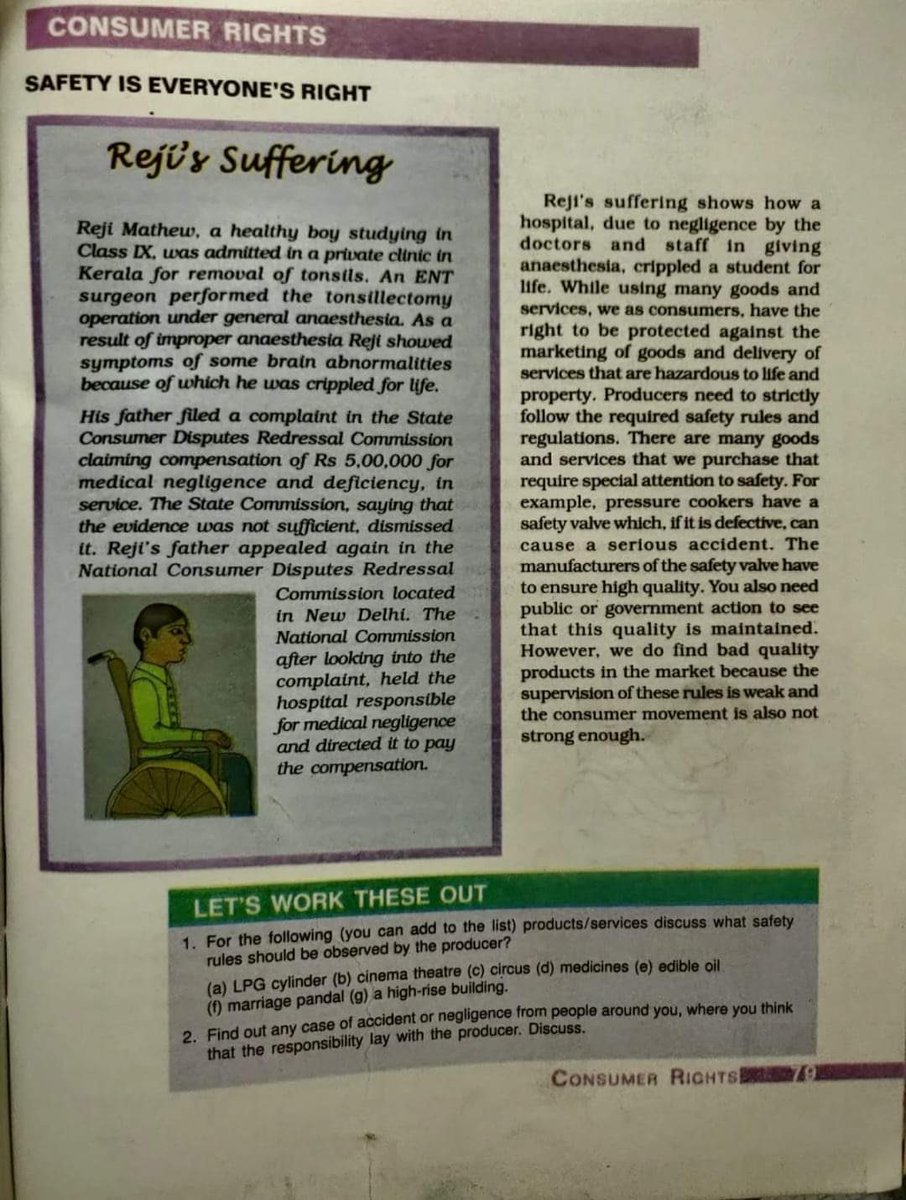 doctorrajat's tweet photo. Where are NCERT books going? This is what they are teaching to a 7 grade student. Obviously they are bound to develop hatred for medical profession. @NMC_IND @ncert @mansukhmandviya @DrBharatippawar https://t.co/2U9yQFybnW