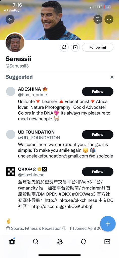 realmastermind_'s tweet photo. @rede2580 @Sanussii3 Bank Name: PalmPay
Account Name: QUEEN  KAKADE
Account No. 9150338347 https://t.co/HDyskm49VM