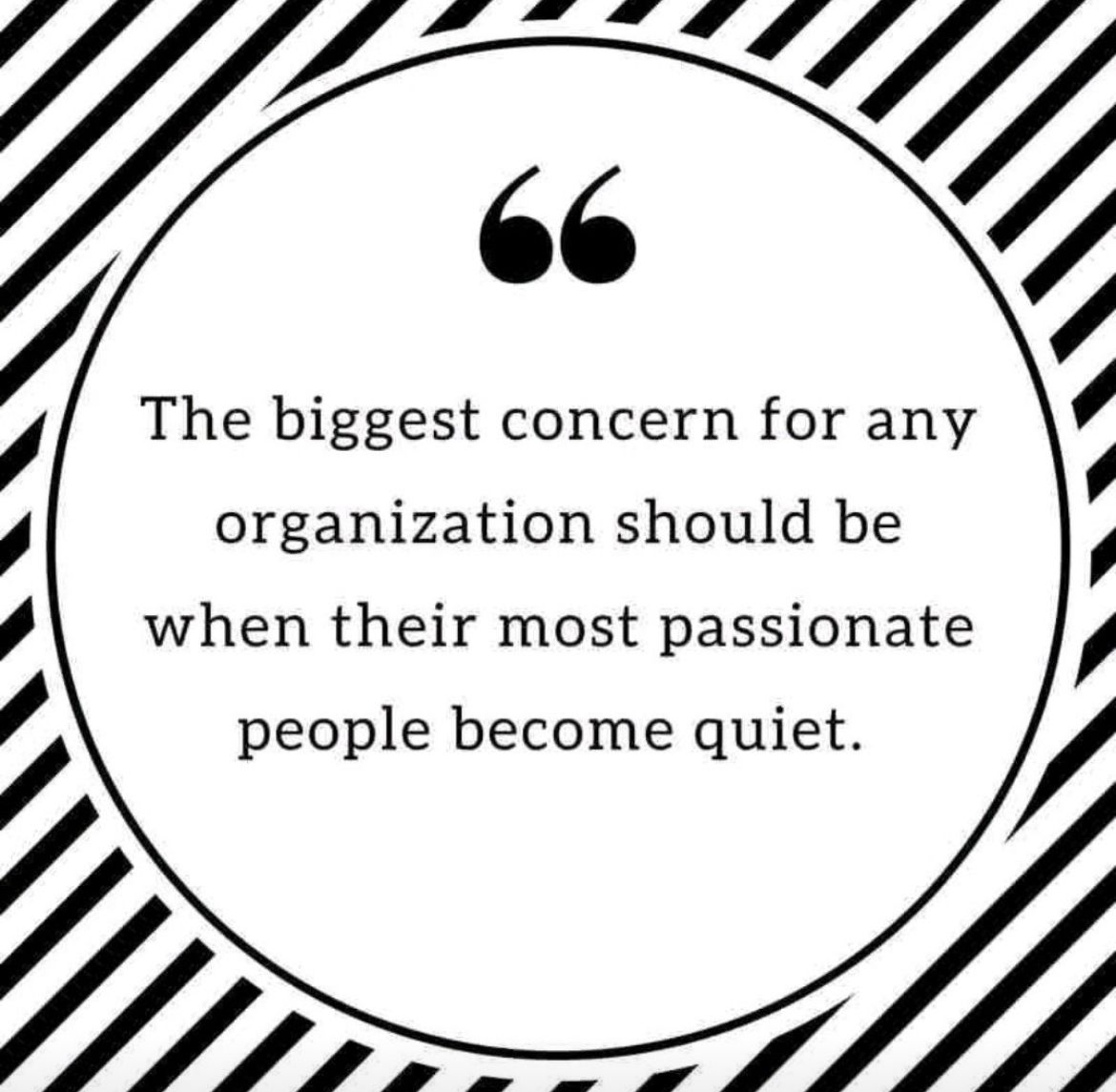 As a modern leader are you listening to what’s NOT being said just as much as what IS? 

#modernleadership