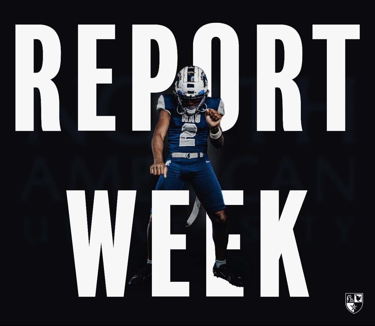 NAU_FB's tweet photo. ITS THAT TIME🔥 Excited to welcome all the Stallions on campus this week let’s ride!🐎 #ForTheH https://t.co/Ugu7xzHkQa