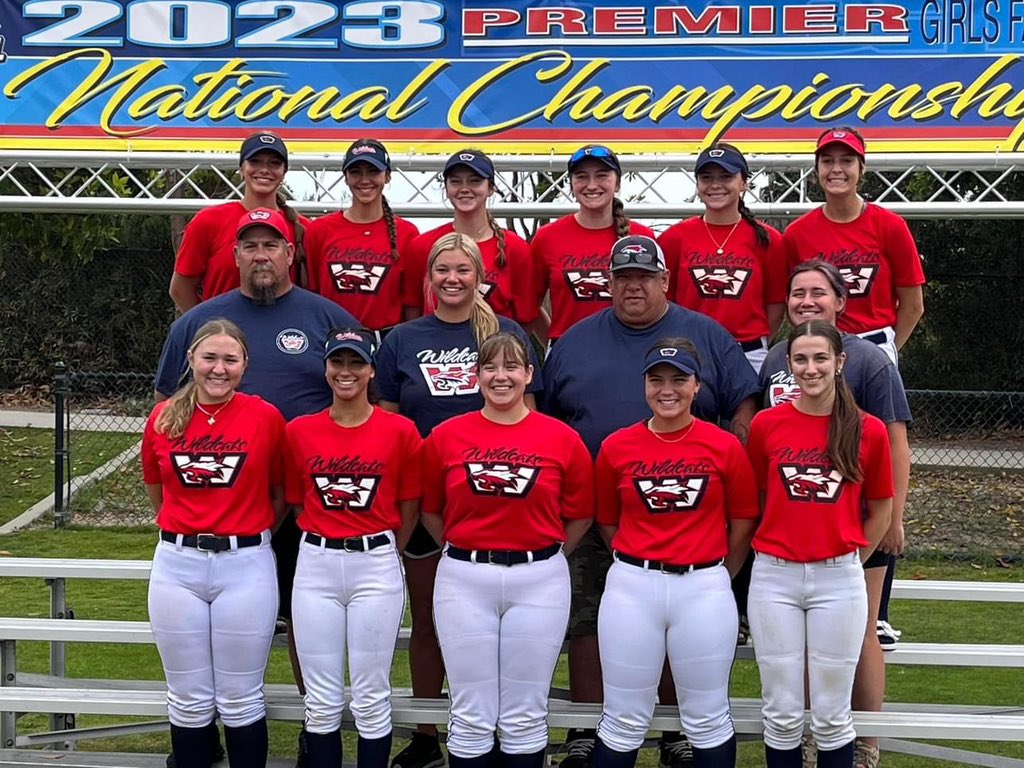 That’s a wrap for our 2023 season! We finished up in Cali going 2-4, but w/3 of 4 losses by only 1 run (1-0, 1-0, 2-1). We had a big bracket win over a tough TX Blaze team full of D1 &amp; Power 5 commits. We have so much to be proud of! Best of luck to our 5 seniors in college ball!