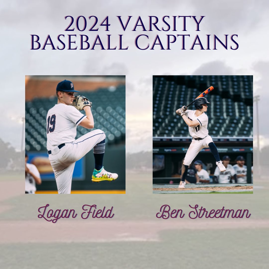 Berkley Baseball (@berkleybaseball) on Twitter photo Congratulations to @LeftyLoganF and <a href="/BenjaminStree18/">Benjamin Streetman</a> for being selected as the 2024 Berkley Varsity Baseball captains! Congratulations to @LeftyLoganF and <a href="/BenjaminStree18/">Benjamin Streetman</a> for being selected as the 2024 Berkley Varsity Baseball captains!