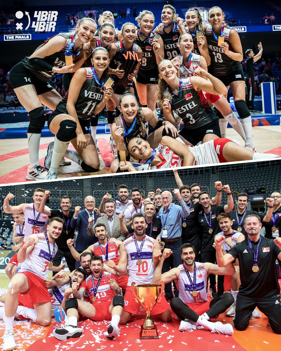 🏆 x 2023 FIVB Milletler Ligi - Filenin Sultanları
🏆 x 2023 CEV Altın Ligi - Filenin Efeleri
🏆 x 2023 FIVB Challenger Kupası - Filenin Efeleri

🇹🇷 BİZ VOLEYBOL ÜLKESİYİZ!