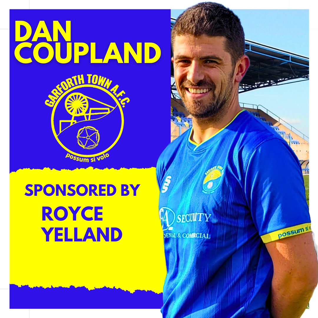 TheGarforthTown's tweet image. A big thank you to Royce Yelland for sponsoring Dan Coupland and Mark Smitheringale this season 👏

If you'd like to sponsor a player or coach this, contact us at commercial@garforthtown.net or direct message.
Player sponsorship, personal - £60
Player sponsorship, business - £120