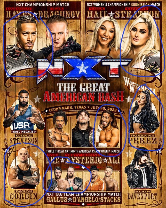 My predictions for the #GreatAmericanBash! Let me know what you think?