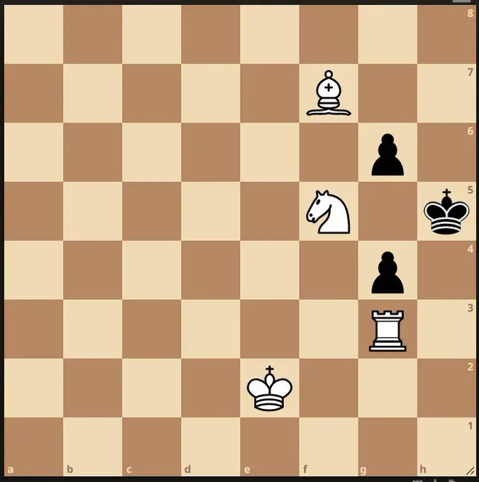 Polopata's tweet photo. @agadmator white to add a pawn anywhere on the board and mate in 2, hint:
@agadmator

asked in 1 of his videos to think outside the box... https://t.co/4uDYX8tKo5