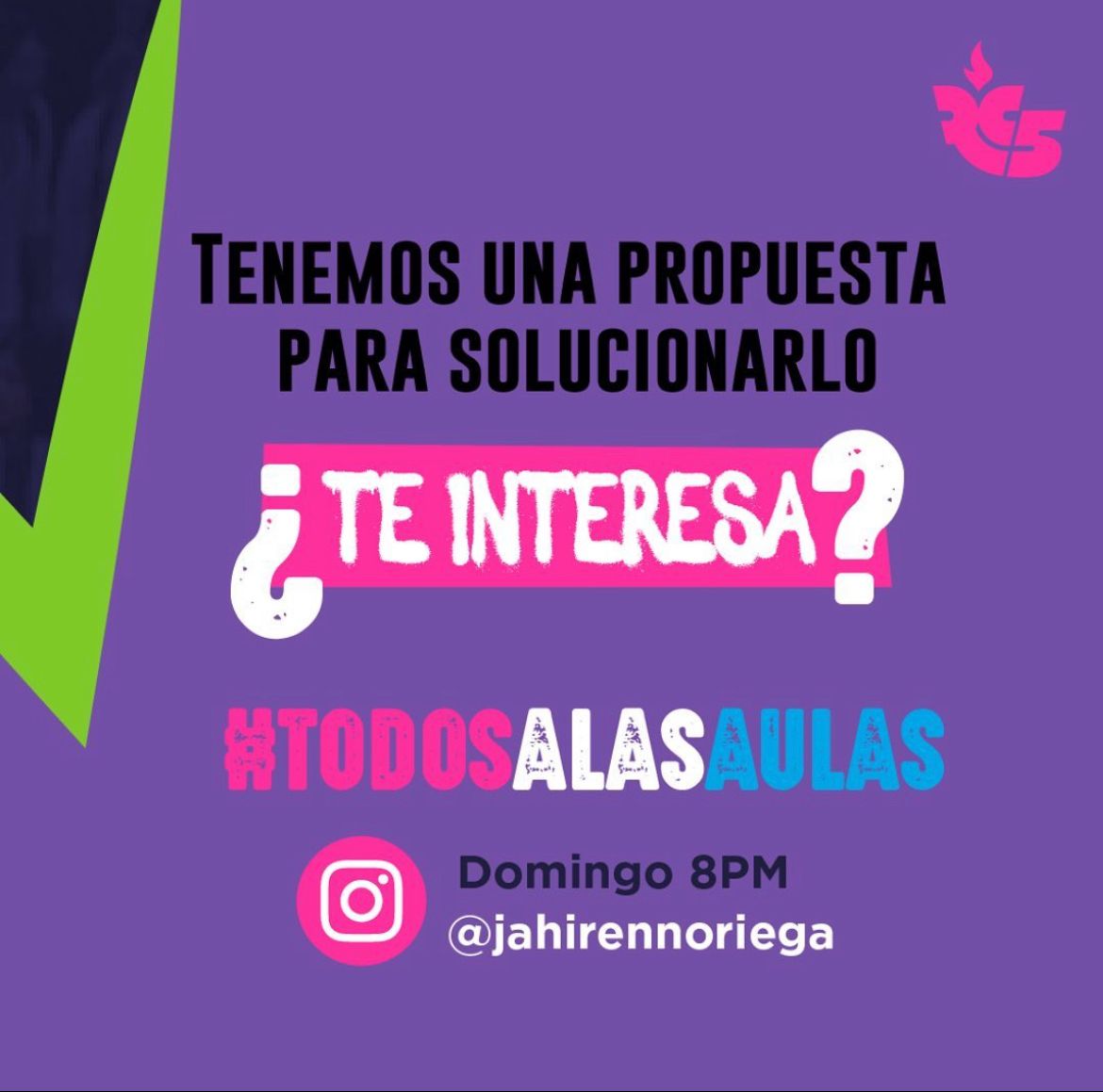 LaKolmenaEC's tweet photo. Hoy desde la campaña de nuestra @JahirenNoriega se lanzan 5 🖐️ propuestas de educación.

El plan, llamado #TodosALasAulas busca combatir esta crisis con más y mejor educación 📚👩🏽‍🏫.

Lo pueden ver en vivo aquí 👇🏼 https://t.co/AHL6FLpr5e https://t.co/4QYtjmG26w