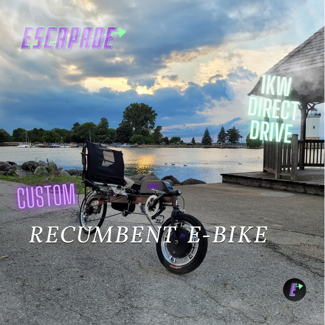 ✨ Introducing the Unique, 2023 Escapade 1kw Recumbent E-Bike. 

youtu.be/tJVVidlFPsQ

#escapadeebikes #escapadewave #escapade1kwrecumbent #ebikestyle #longrangeebike #emtb #outdoors #fastebikes #ebiking #ebikelife #ebikenews #fastebikes #ebike #recumbentbike #recumbentebike