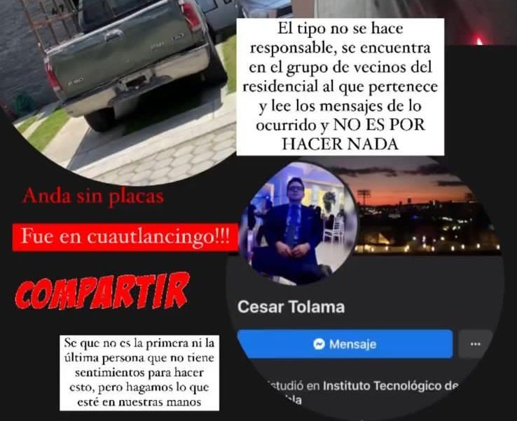 Hechizero_38's tweet photo. Resulta ser que el tipo que atropello a los perros es cuñado de @leobardorj ...¿Será que el nos ayudará a que se entregue? 🤨 https://t.co/jPFoqSryJN
