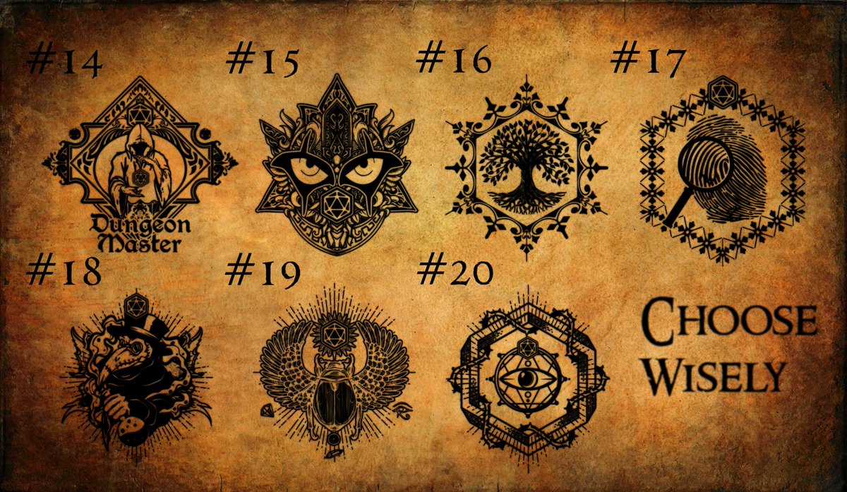 AltGuild's tweet image. 20 character &amp;amp; image styles for the D&amp;amp;D/RPG journal, and a companion hexagon dice box to choose from.
Also the second video is out
youtube.com/watch?v=_aLgI5…
youtube.com/watch?v=CQ2ejs…

#RPG #criticalrole #travelersnotebook #travelersnote #plannercommunity #bulletjournal #planneraddict