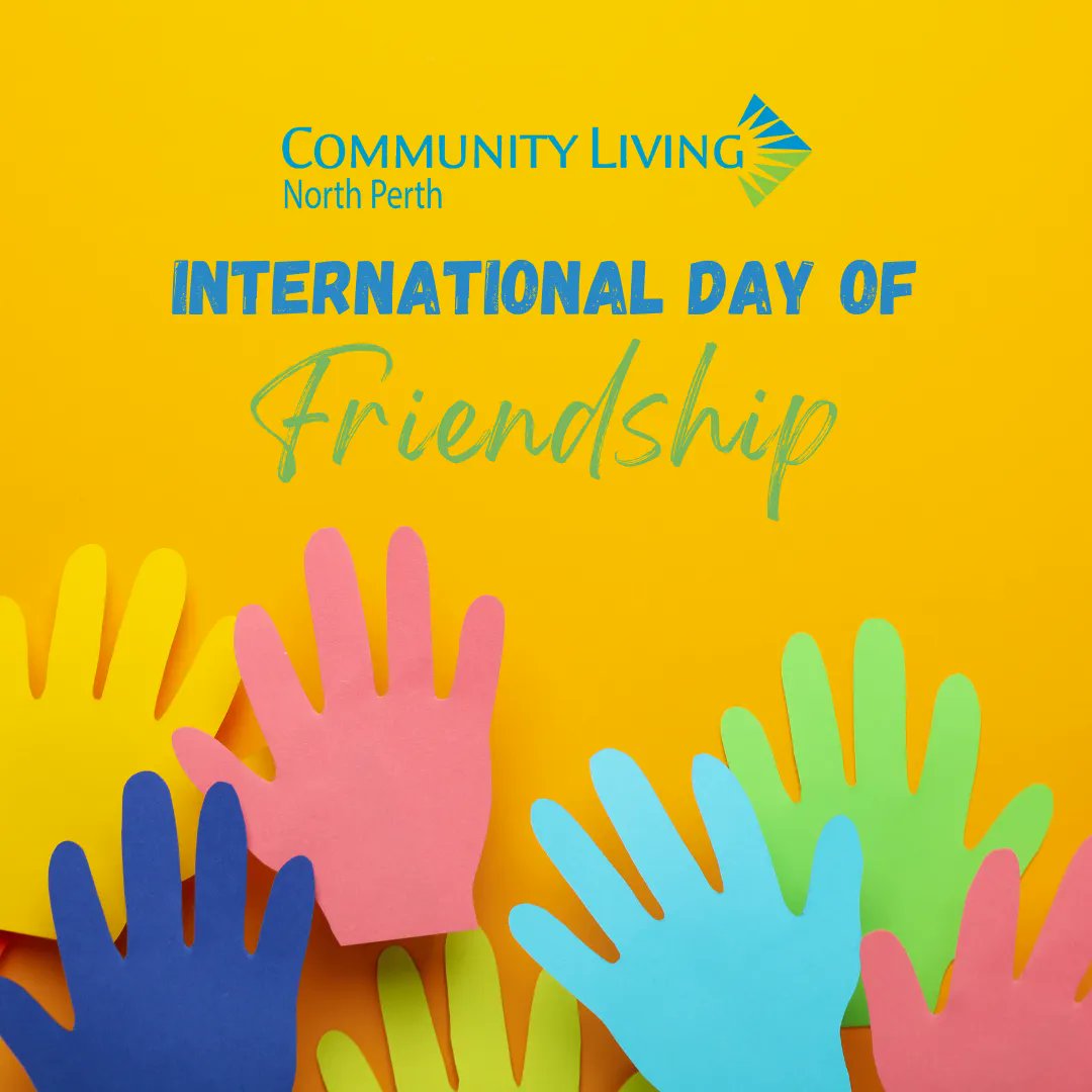 CLNorthPerth's tweet photo. Today, we celebrate the connections we make and the love and support we receive from our friends. We encourage you to reach out to your friends today and let them know how much they mean to you. Share a memory, a laugh, or just a simple "thank you". #internationaldayoffriendship https://t.co/RQbm6MaVe0