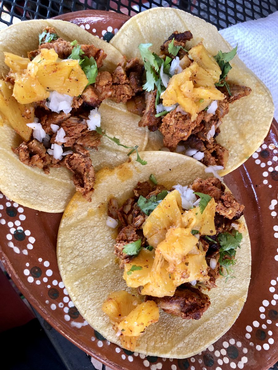 cronaj's tweet photo. Mmmm lunch was excellent! #alpastor #threedaymarinade #chefkiss #imthechef 🌮❤️🤤 https://t.co/lF8Shewysl