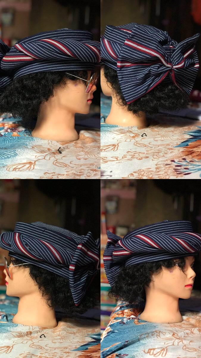 Zarah cap made with Ngas attire   And can be made with any cultural attire or material of your choice   Location: Rantya jos south   09035145509